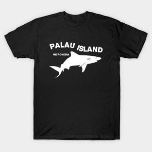 Shark Diving at Palau Island - Micronesia T-Shirt